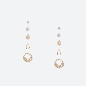 Kevia Five Piece Earring Set